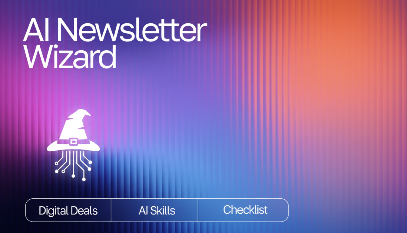 AI Newsletter Wizard: Editable Checklist for Better Sends