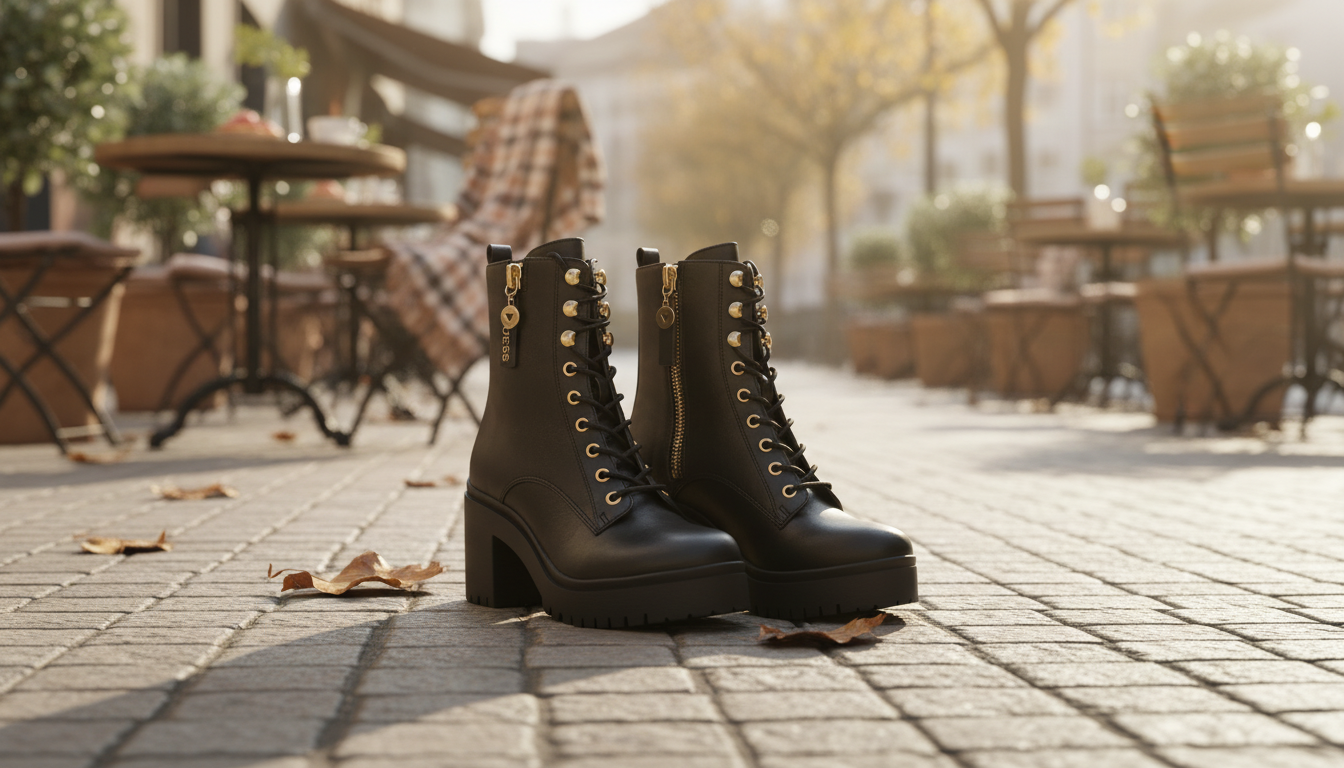 Guess Black Faux Leather Ankle Boots: Style & Fit Guide