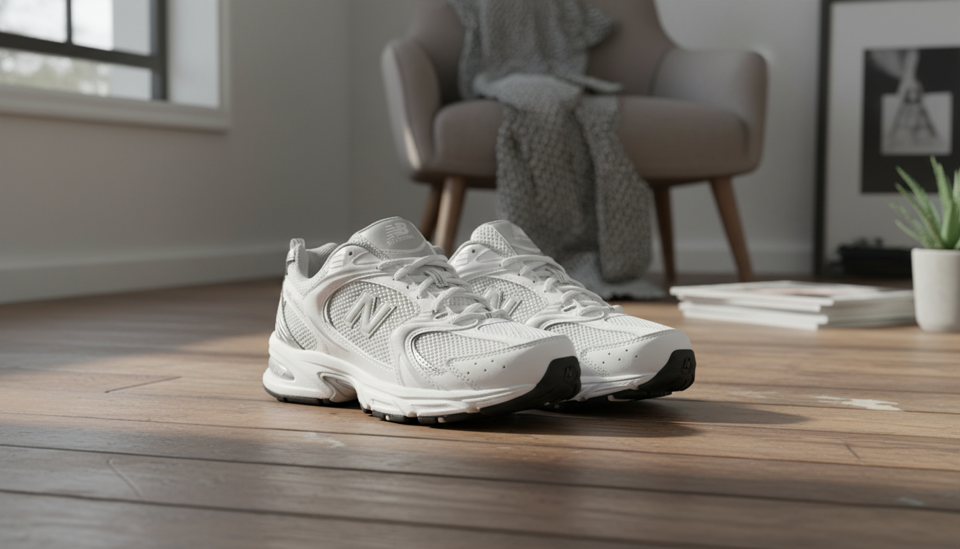 Grey Faux Leather New Balance Sneakers: Fit, Comfort
