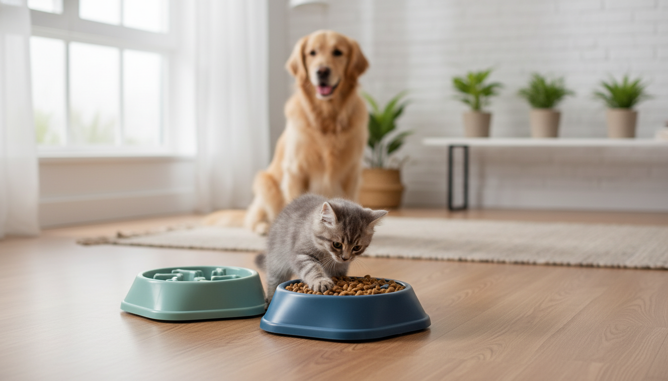Slow Feeder Bowls for Dogs & Cats: Stop Gulping