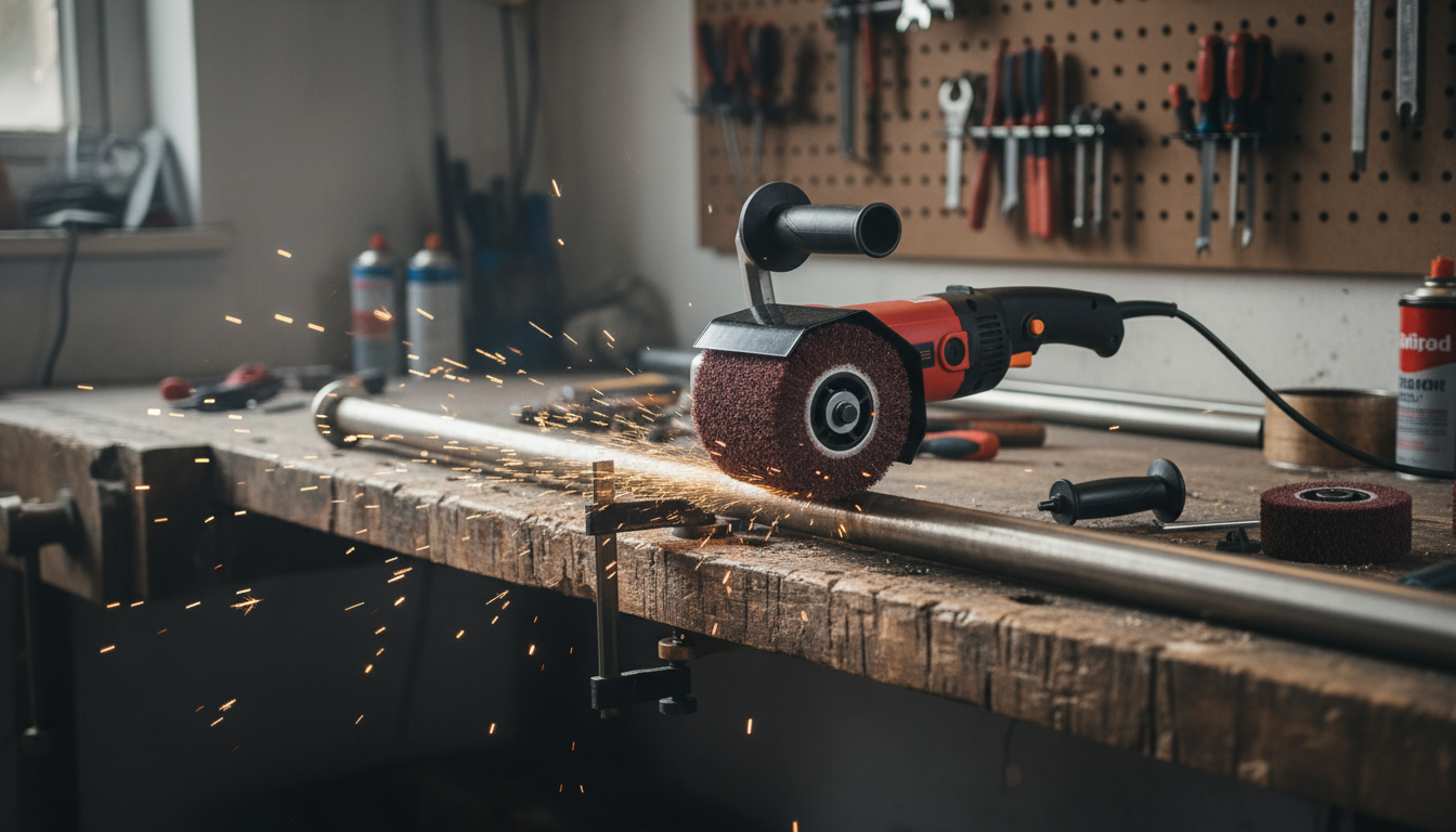 1200W 6-Speed Burnishing Polisher for Metal Finishing